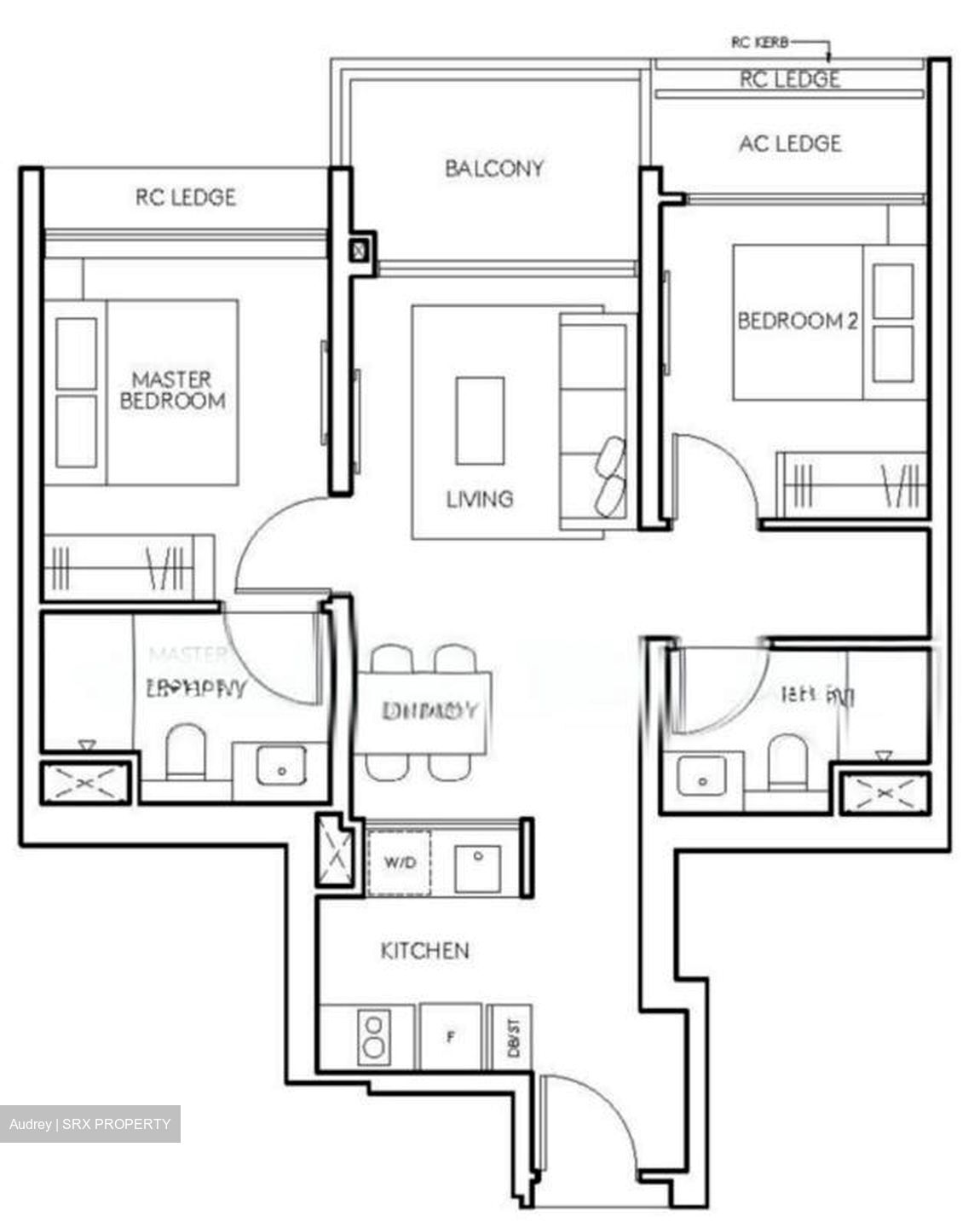 Amo Residence (D20), Apartment #575489331
